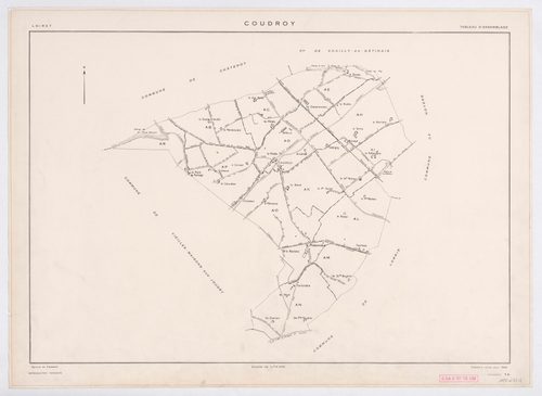 Coudroy - Tableau d'assemblage