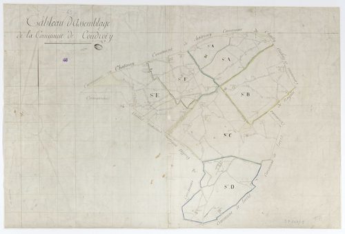 Coudroy - Tableau d'assemblage