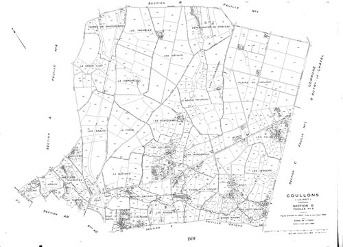 Coullons - Sections