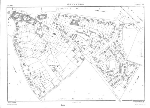 Coullons - Sections
