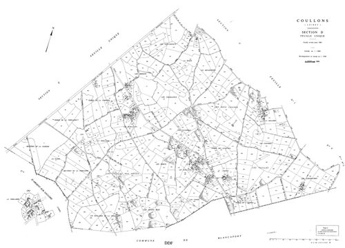 Coullons - Sections
