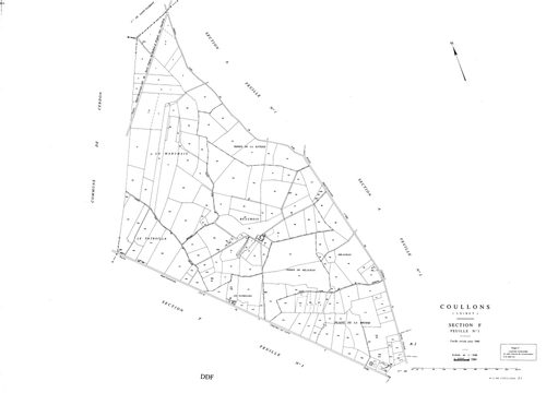 Coullons - Sections