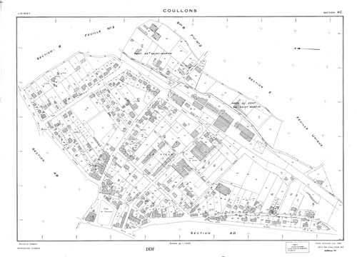 Coullons - Sections