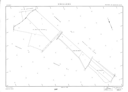 Coullons - Sections