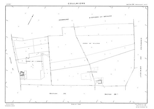 Coulmiers - Sections