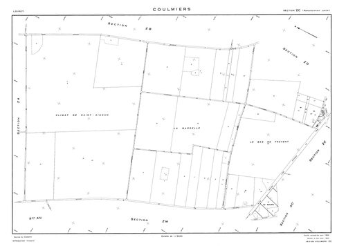 Coulmiers - Sections