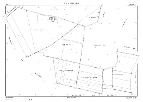 Coulmiers - Sections