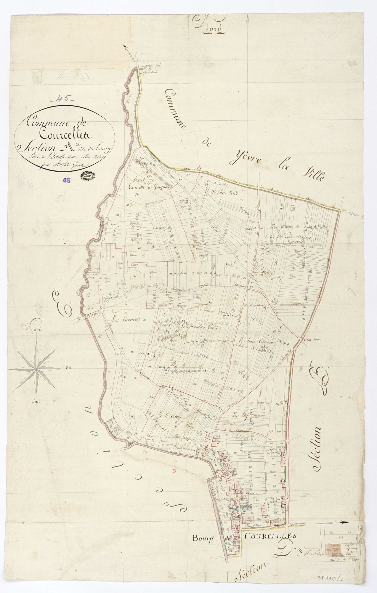 Courcelles - Sections