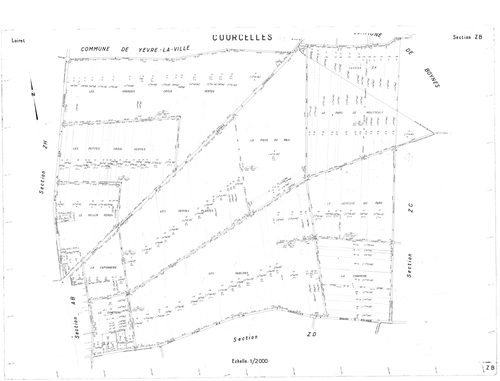 Courcelles - Sections