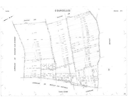 Courcelles - Sections