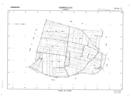 Courcelles - Sections