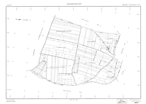 Courcelles - Sections
