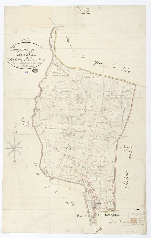 Courcelles - Sections