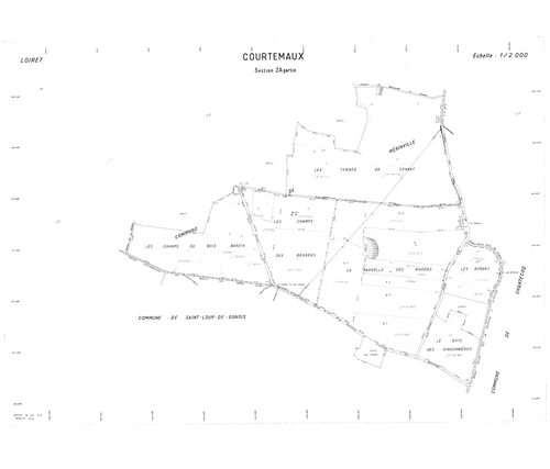 Courtemaux - Sections