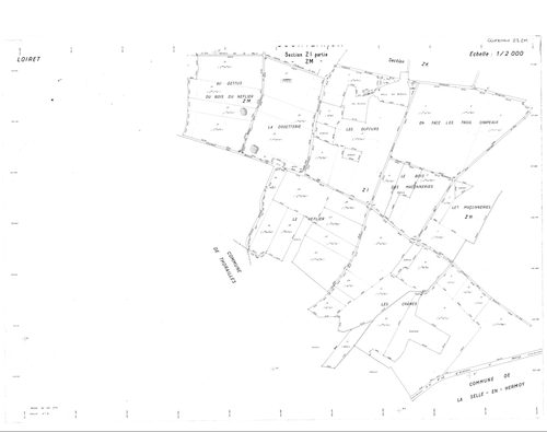 Courtemaux - Sections