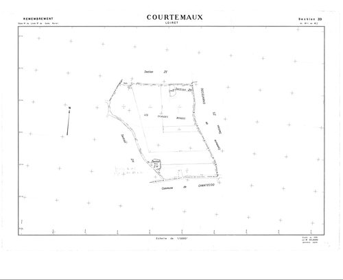 Courtemaux - Sections