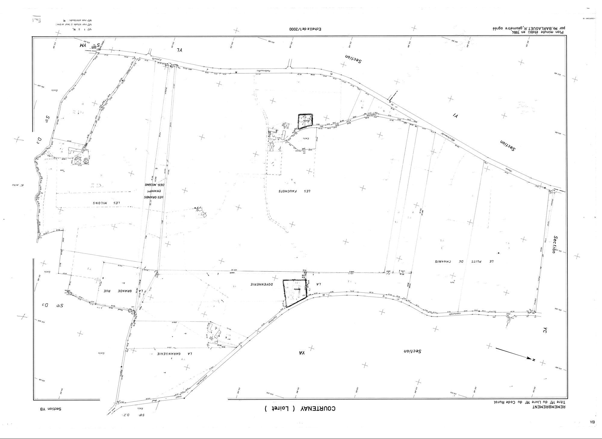 Courtenay - Sections