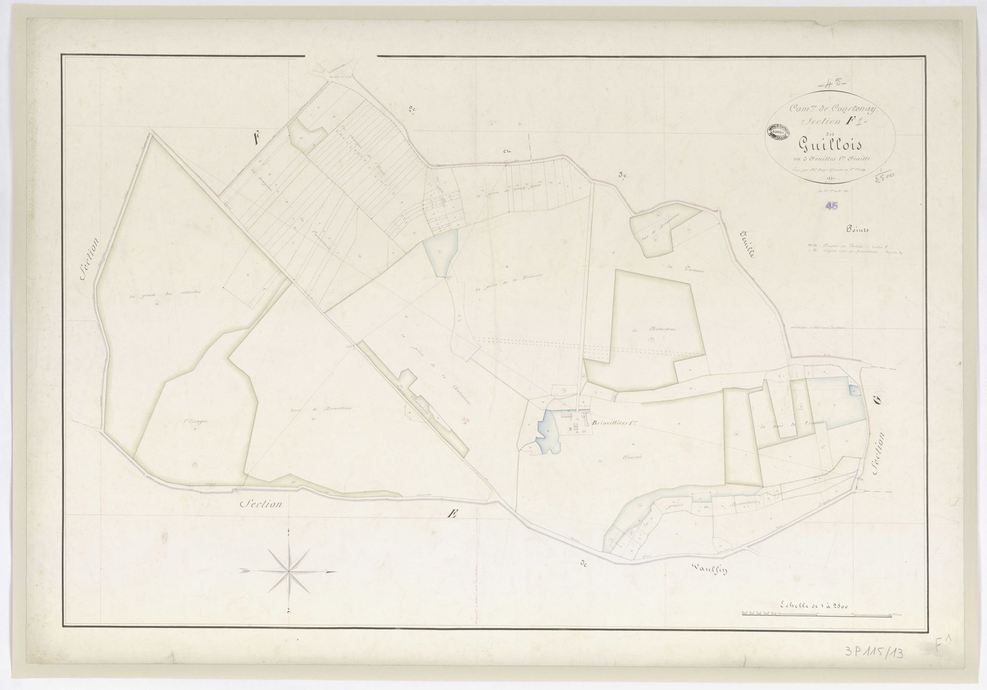Courtenay - Sections