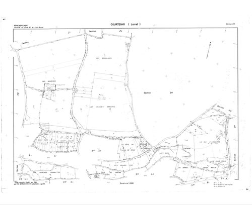 Courtenay - Sections