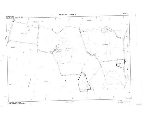 Courtenay - Sections