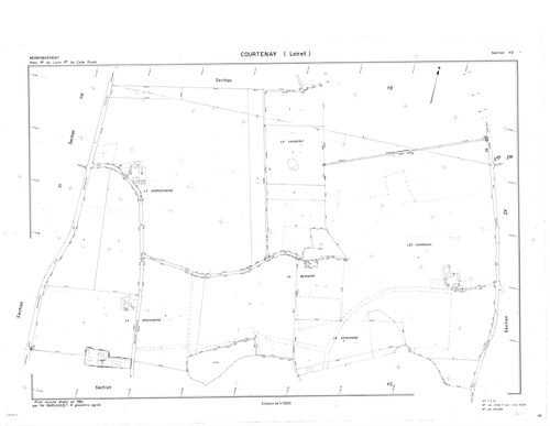 Courtenay - Sections