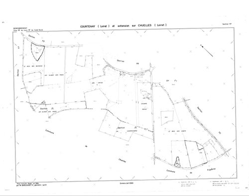 Courtenay - Sections