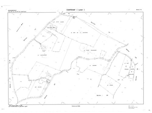 Courtenay - Sections