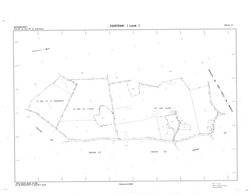 Courtenay - Sections
