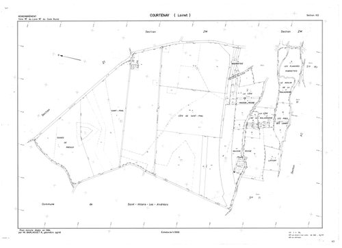 Courtenay - Sections