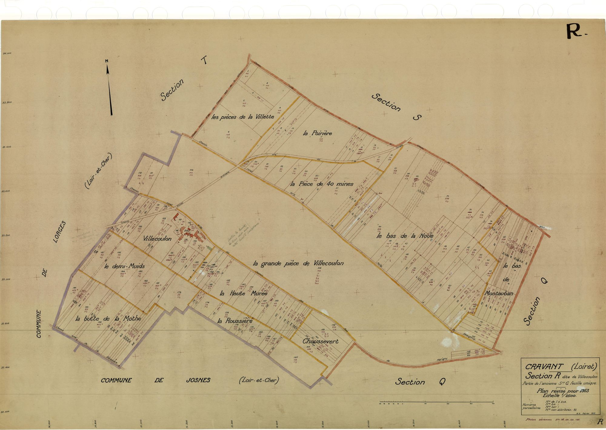 Cravant - Sections