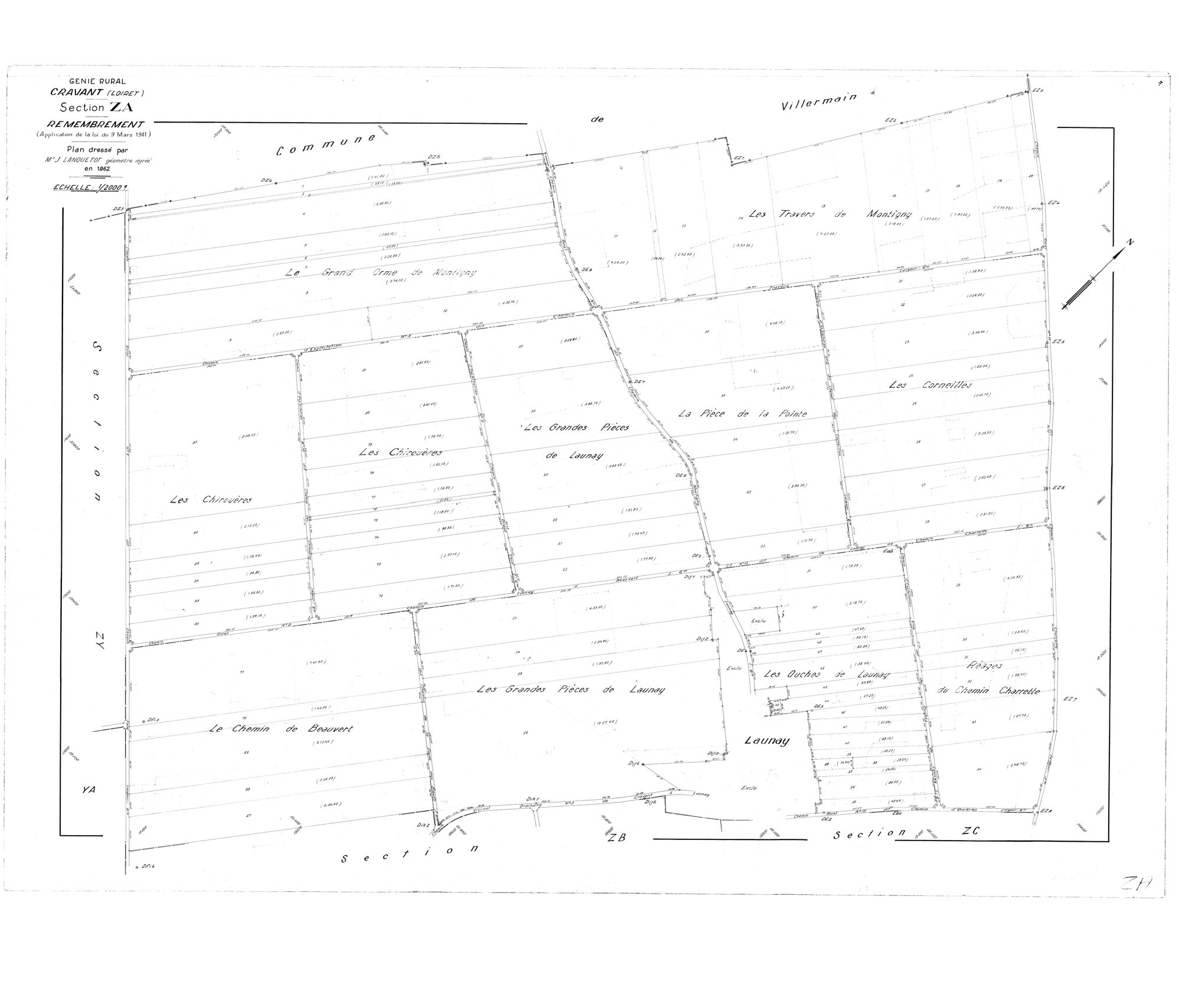 Cravant - Sections