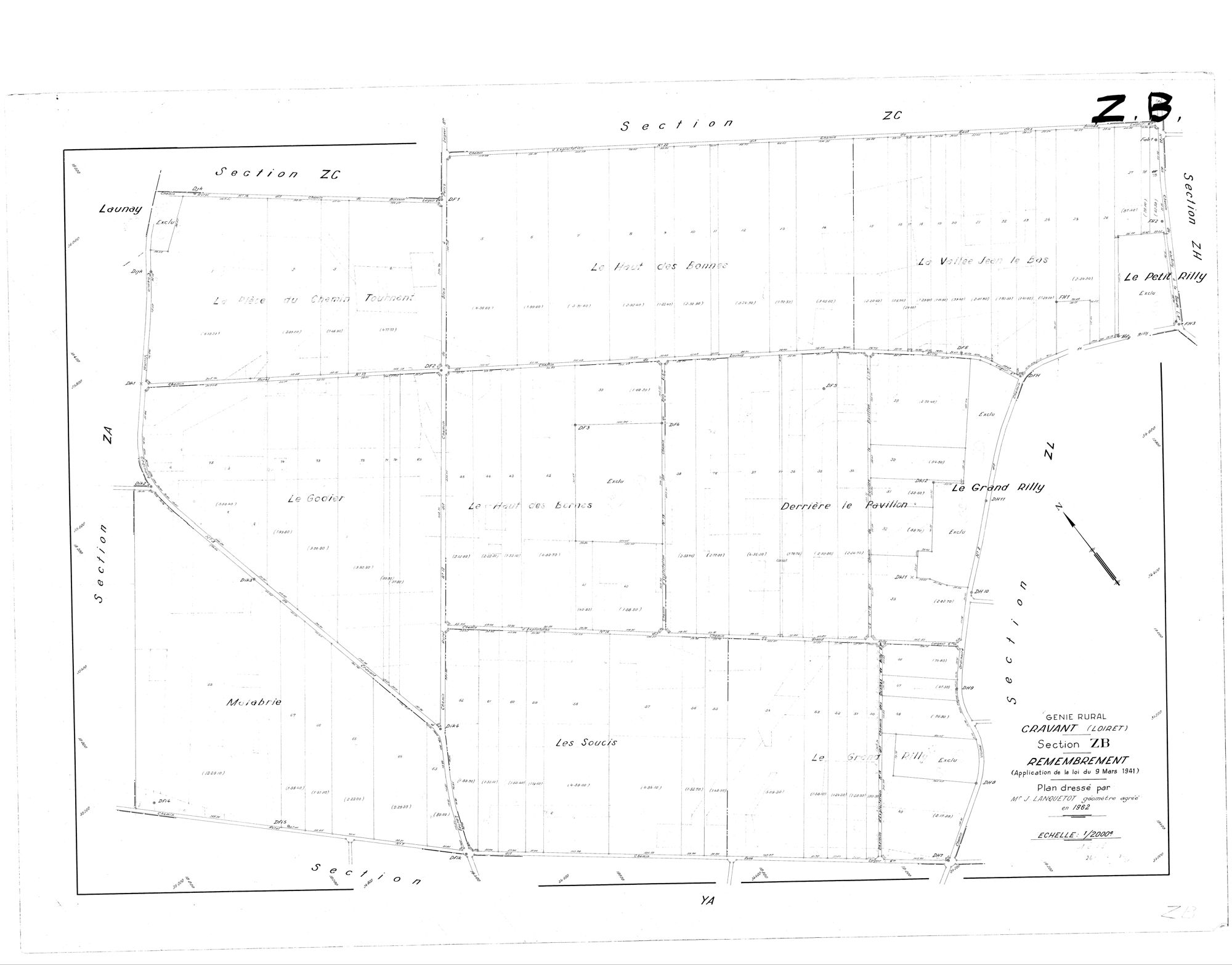 Cravant - Sections
