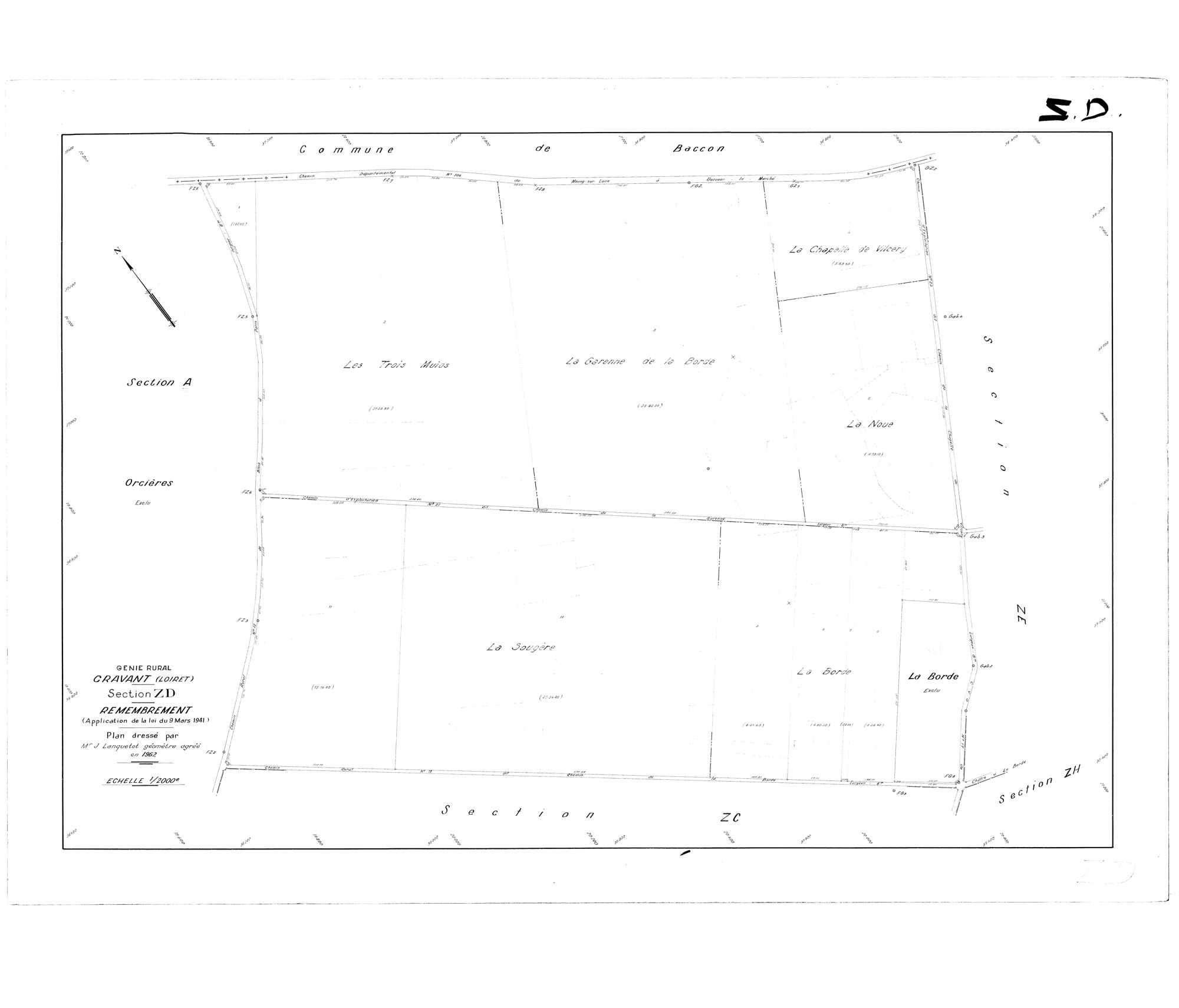 Cravant - Sections