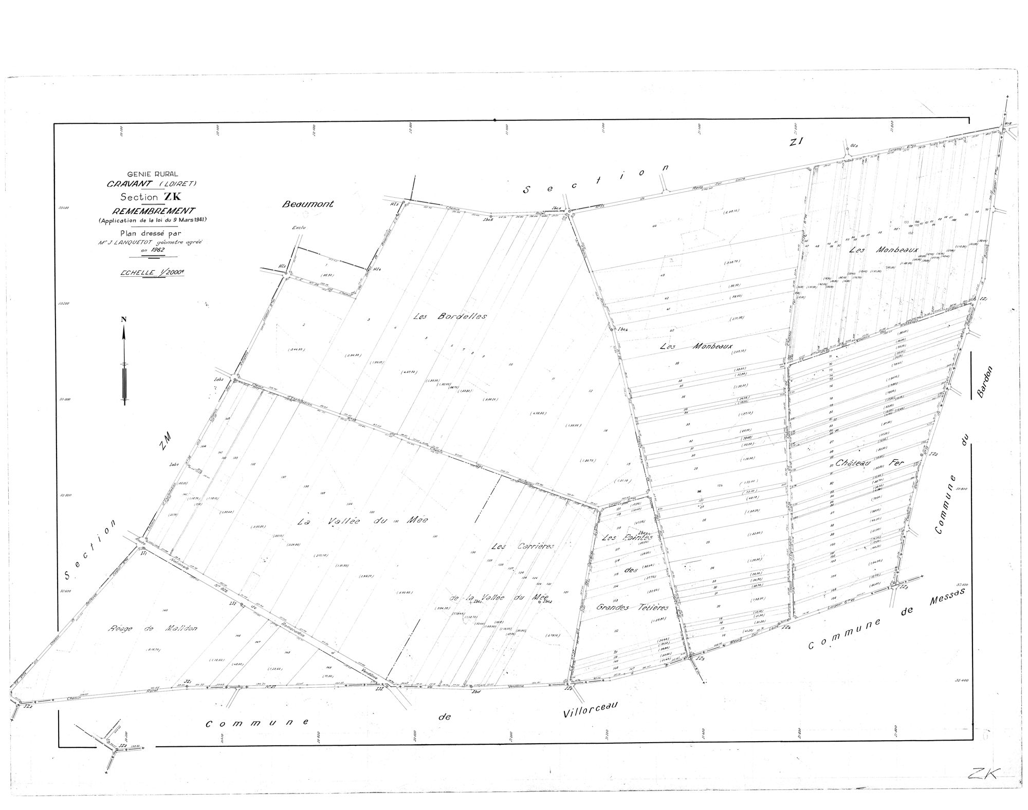 Cravant - Sections