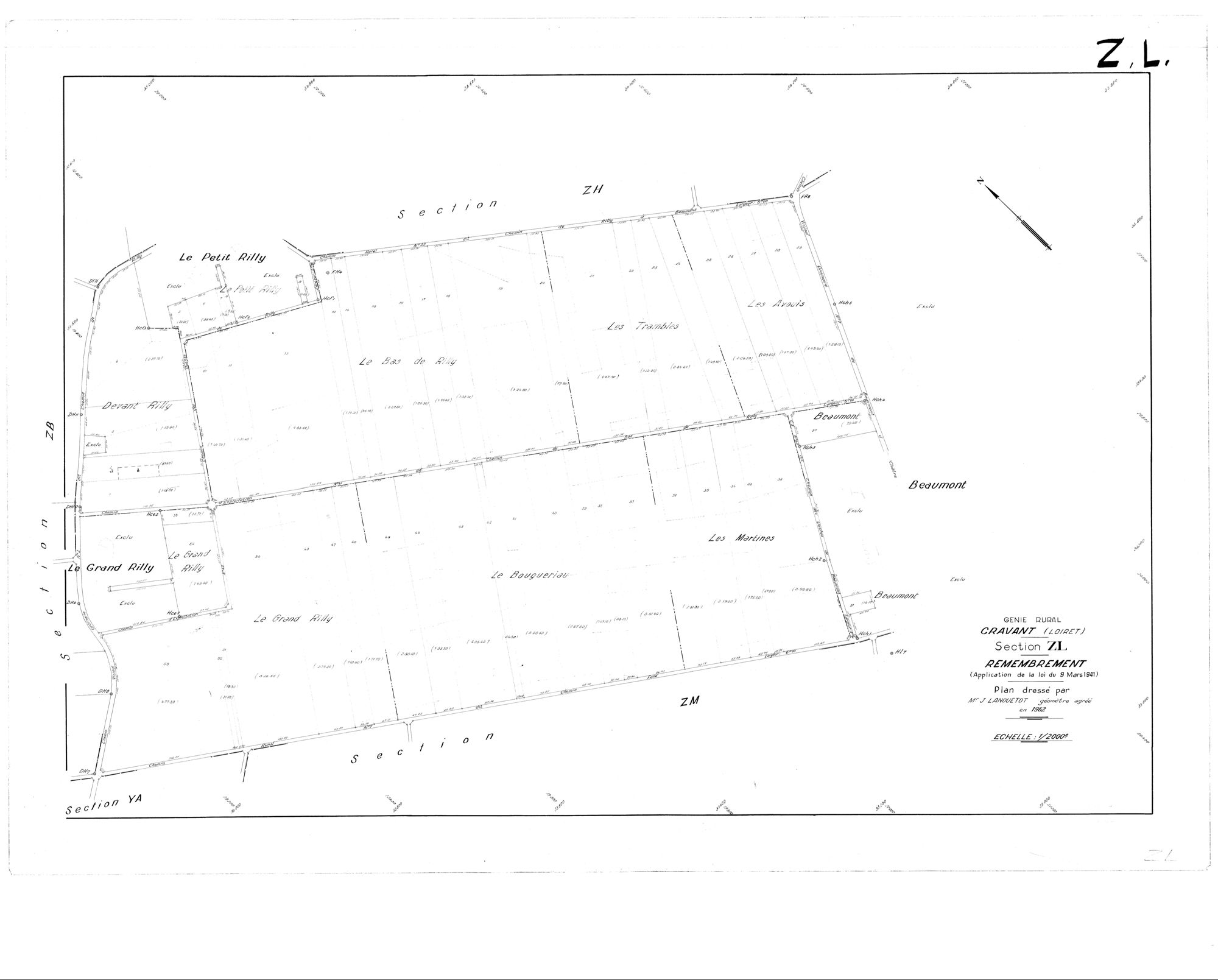 Cravant - Sections