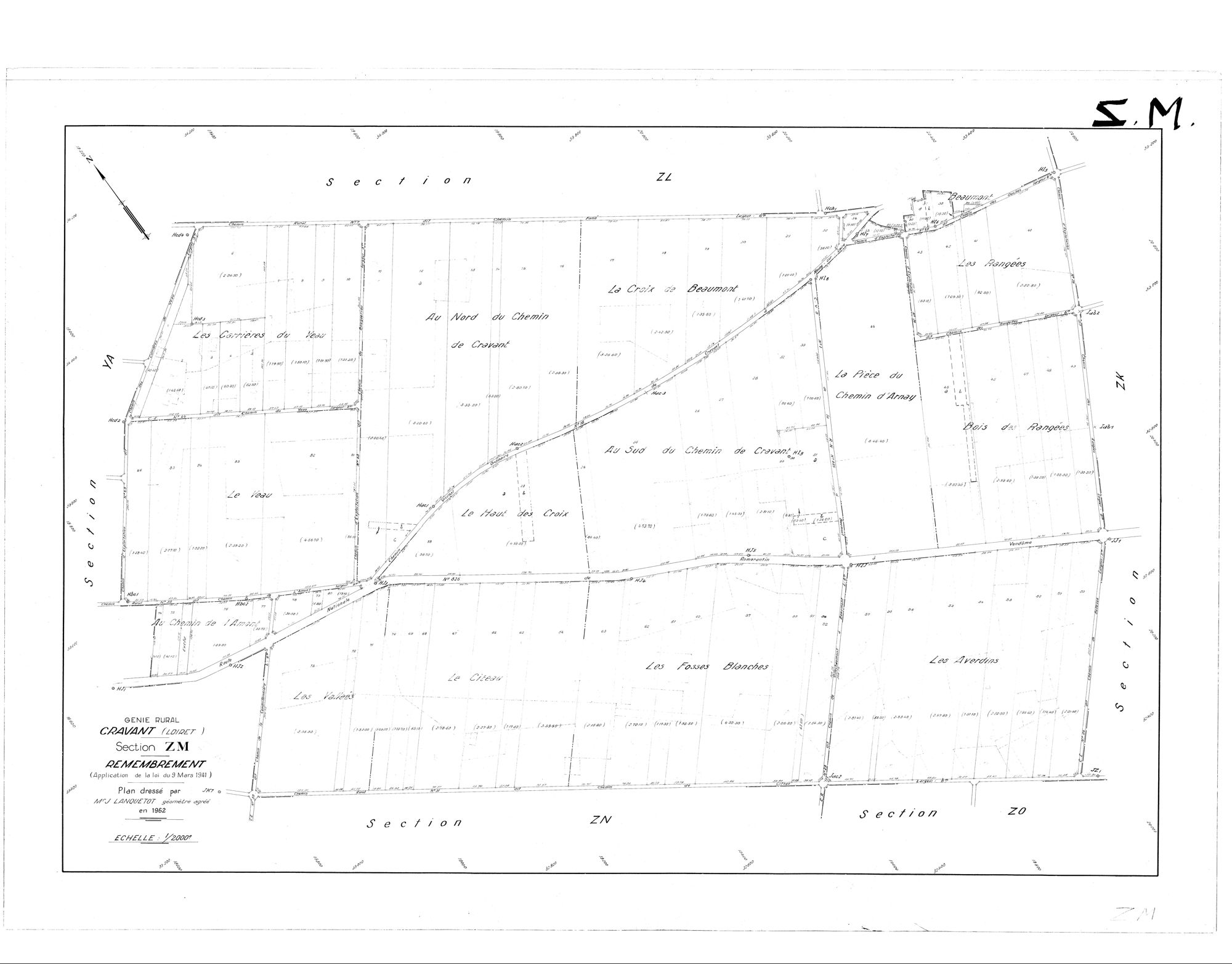 Cravant - Sections
