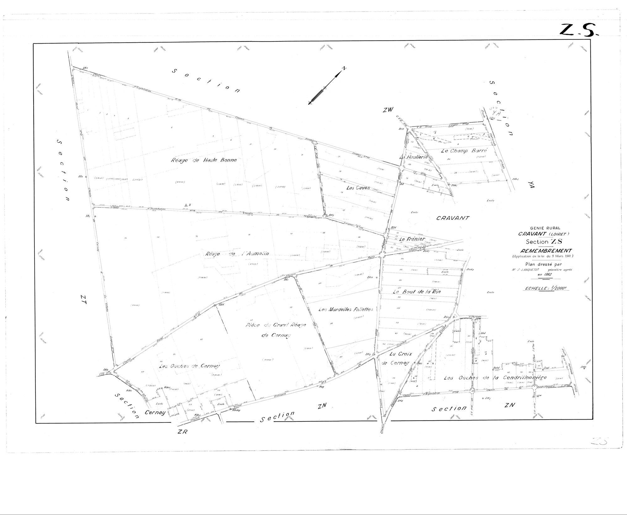 Cravant - Sections