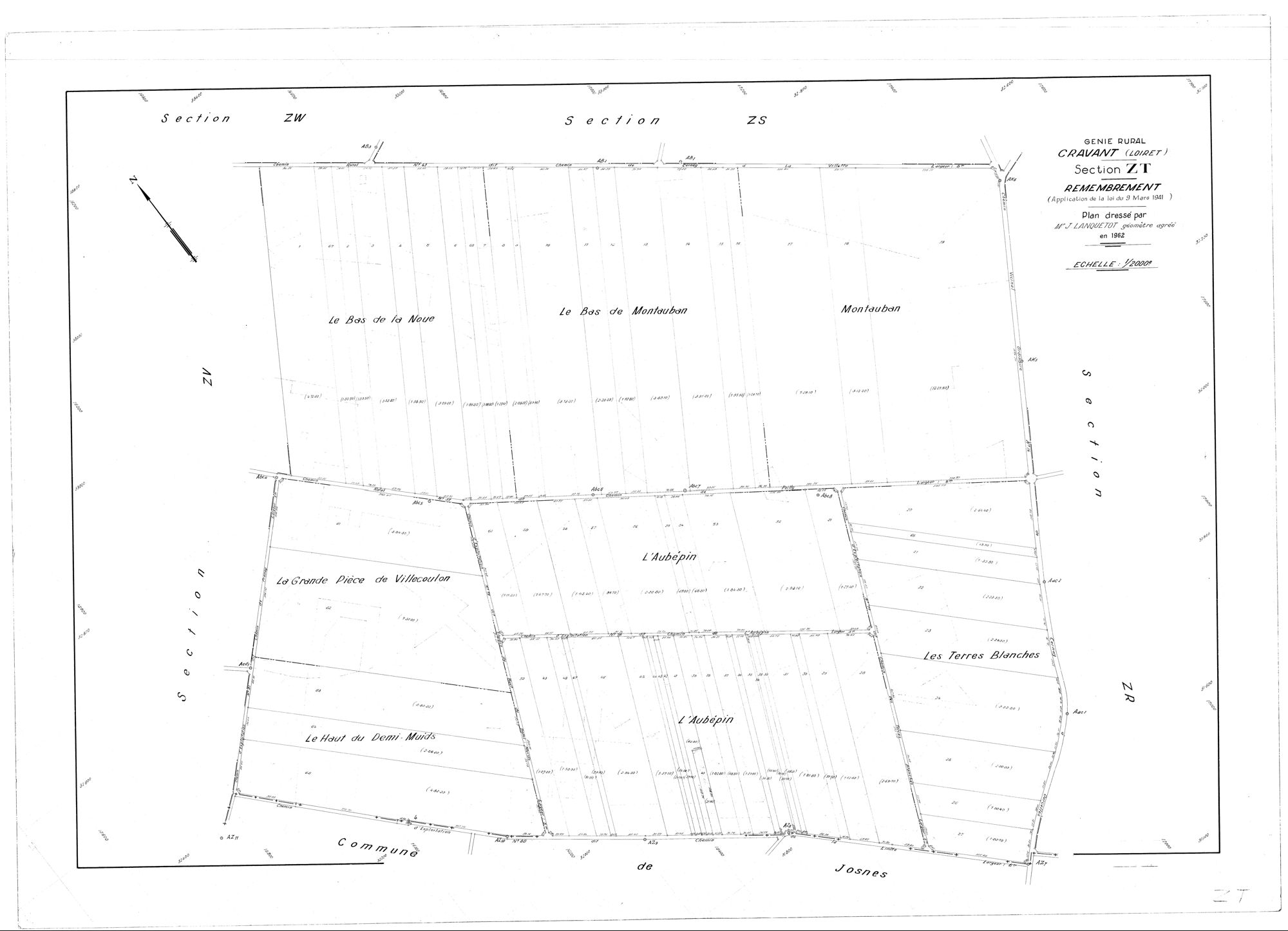 Cravant - Sections