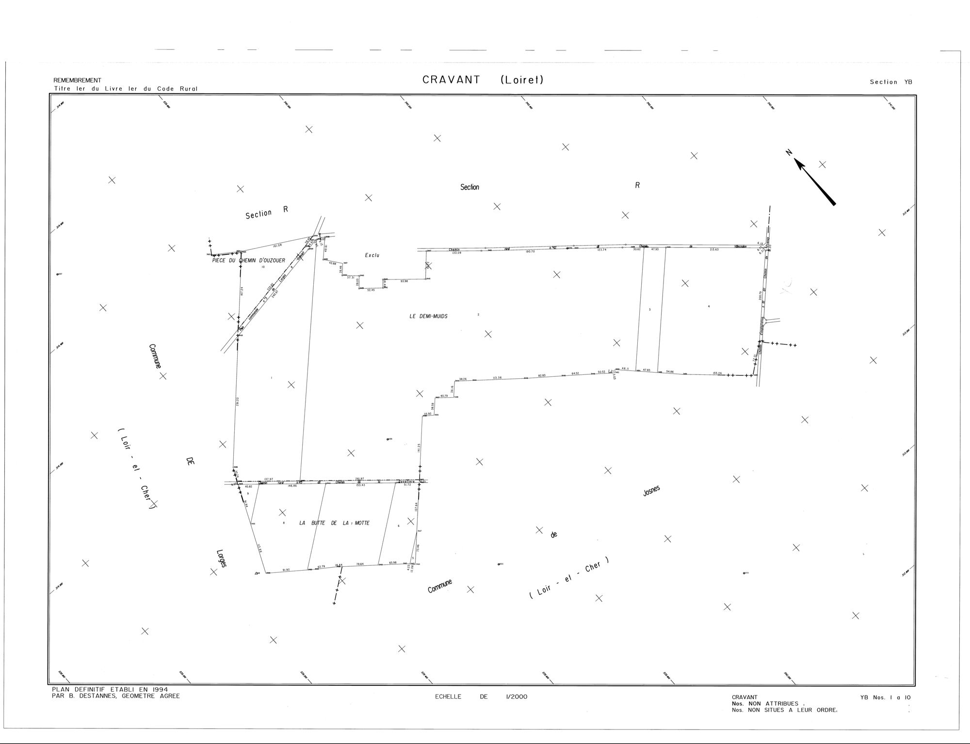 Cravant - Sections