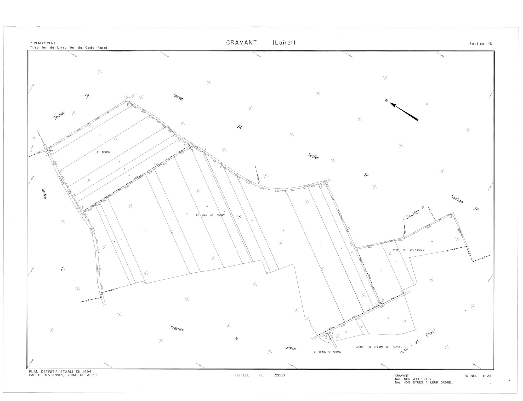 Cravant - Sections
