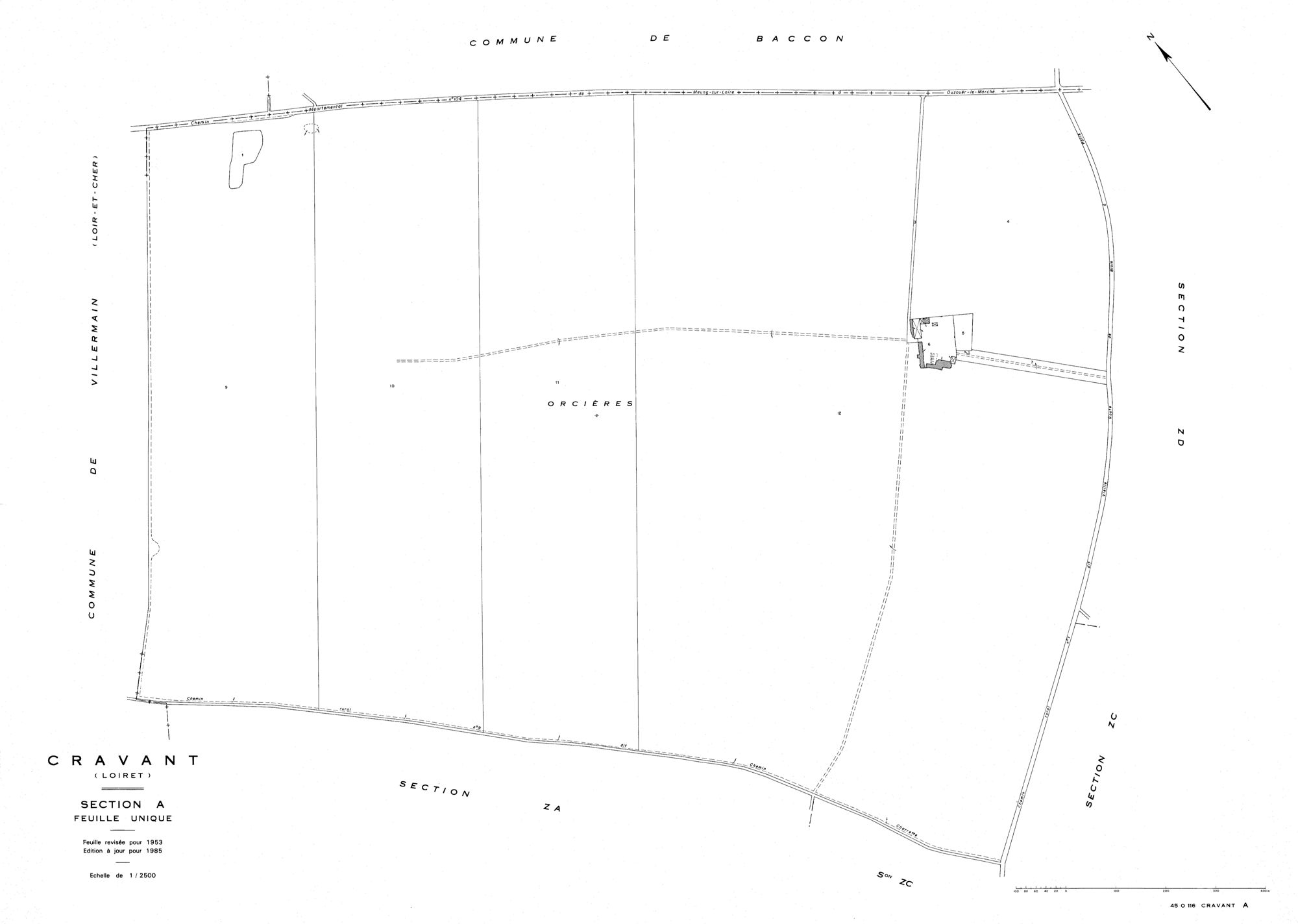 Cravant - Sections