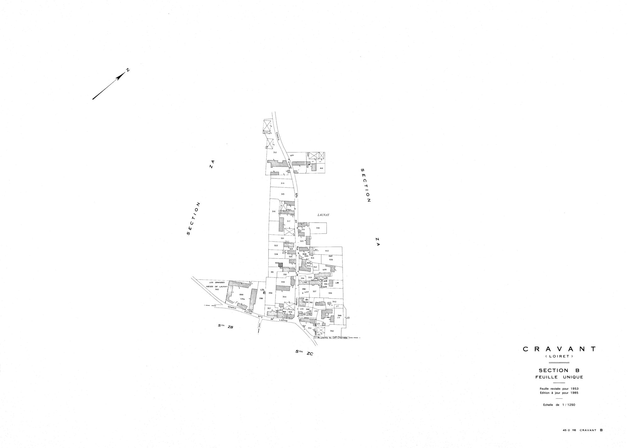 Cravant - Sections