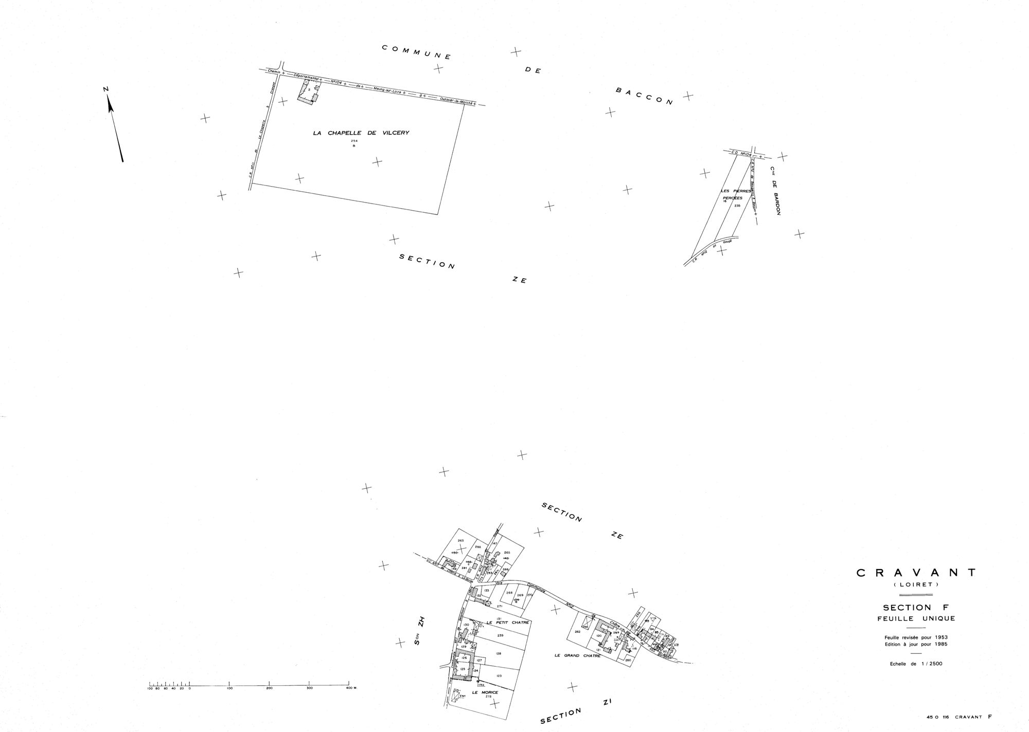 Cravant - Sections