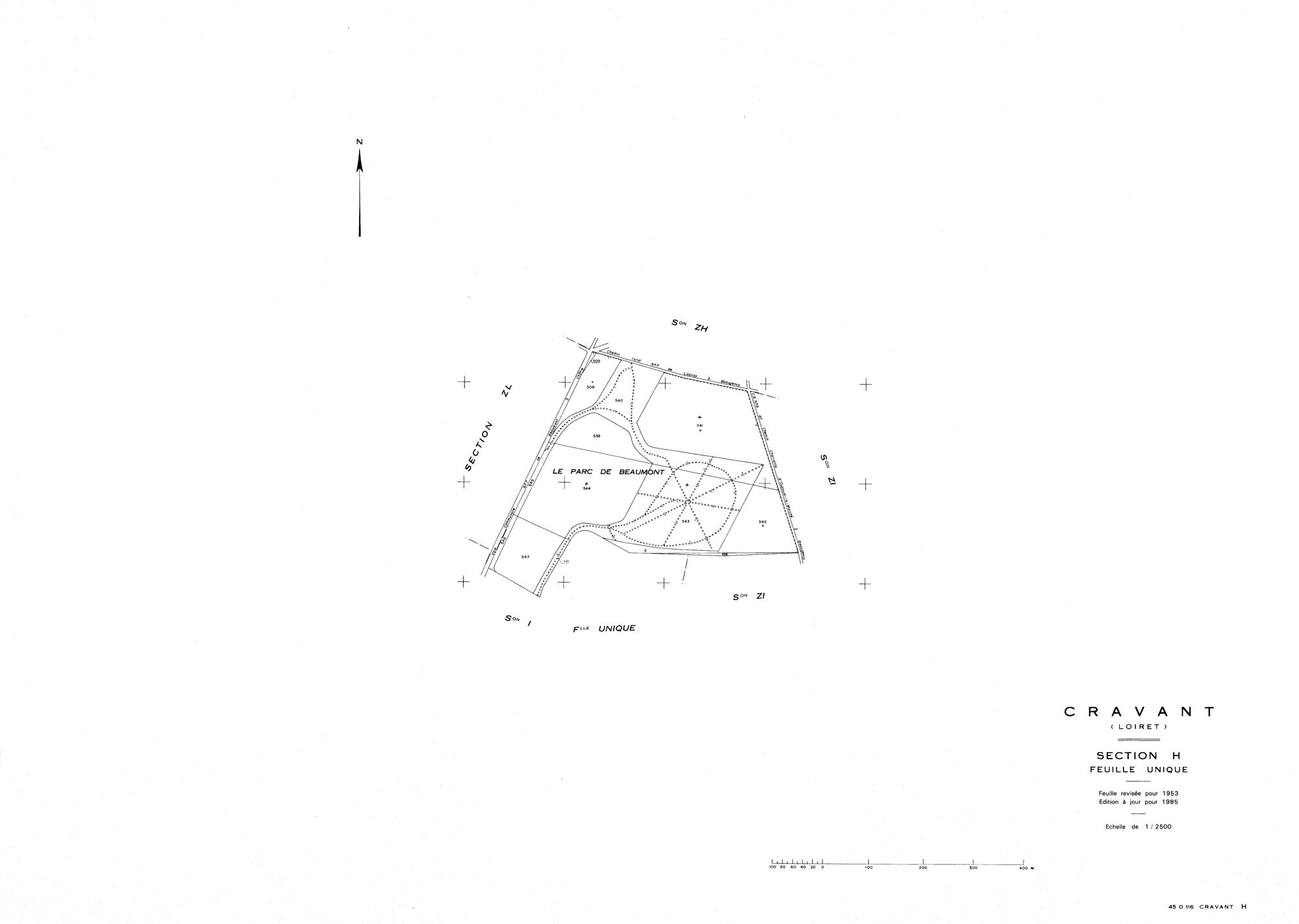 Cravant - Sections
