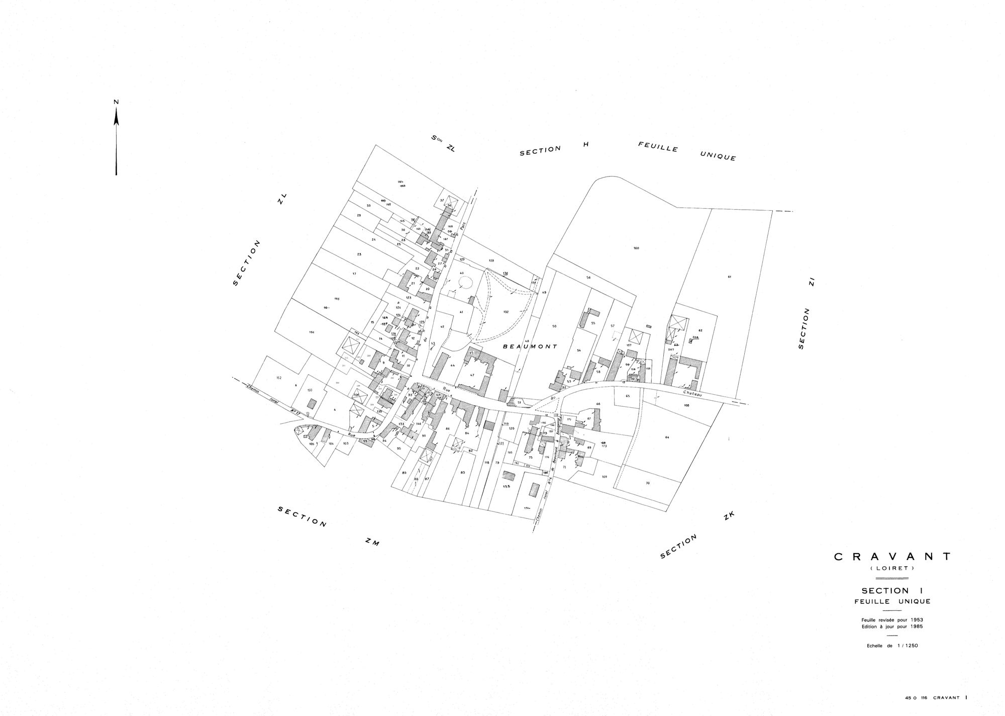 Cravant - Sections
