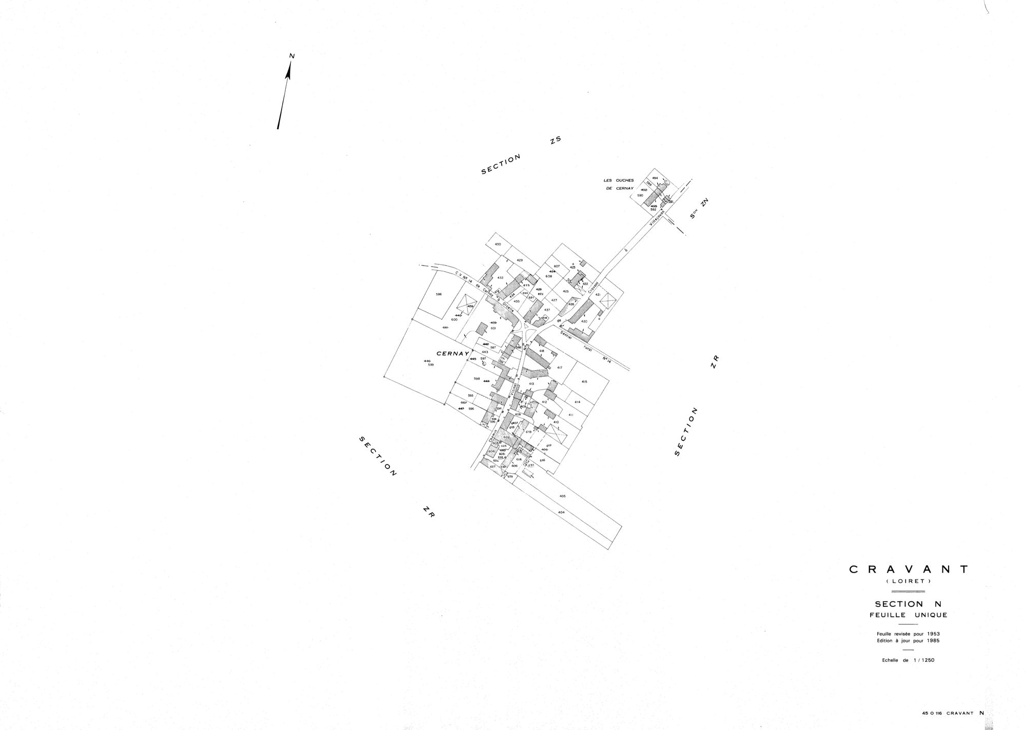 Cravant - Sections
