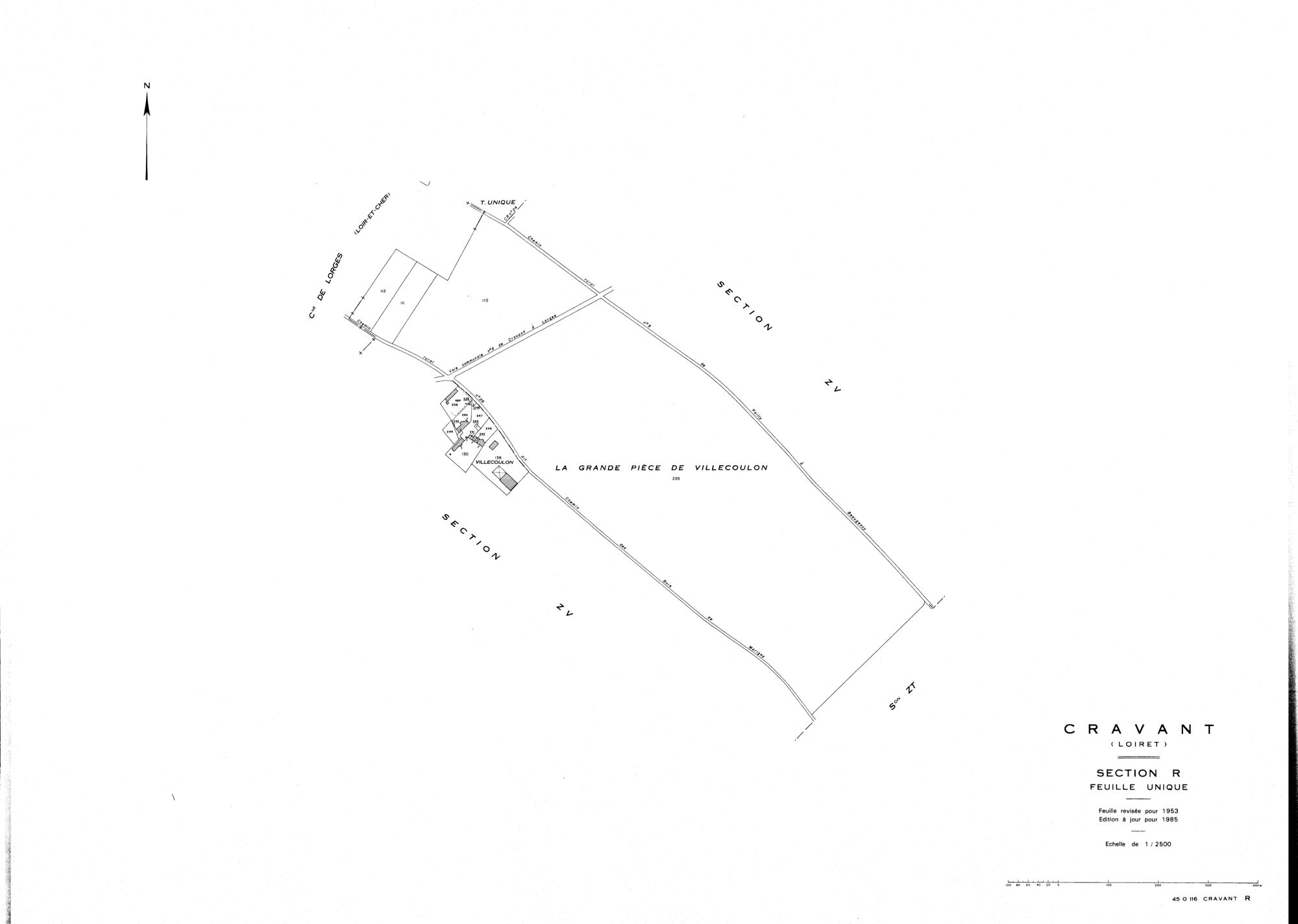 Cravant - Sections