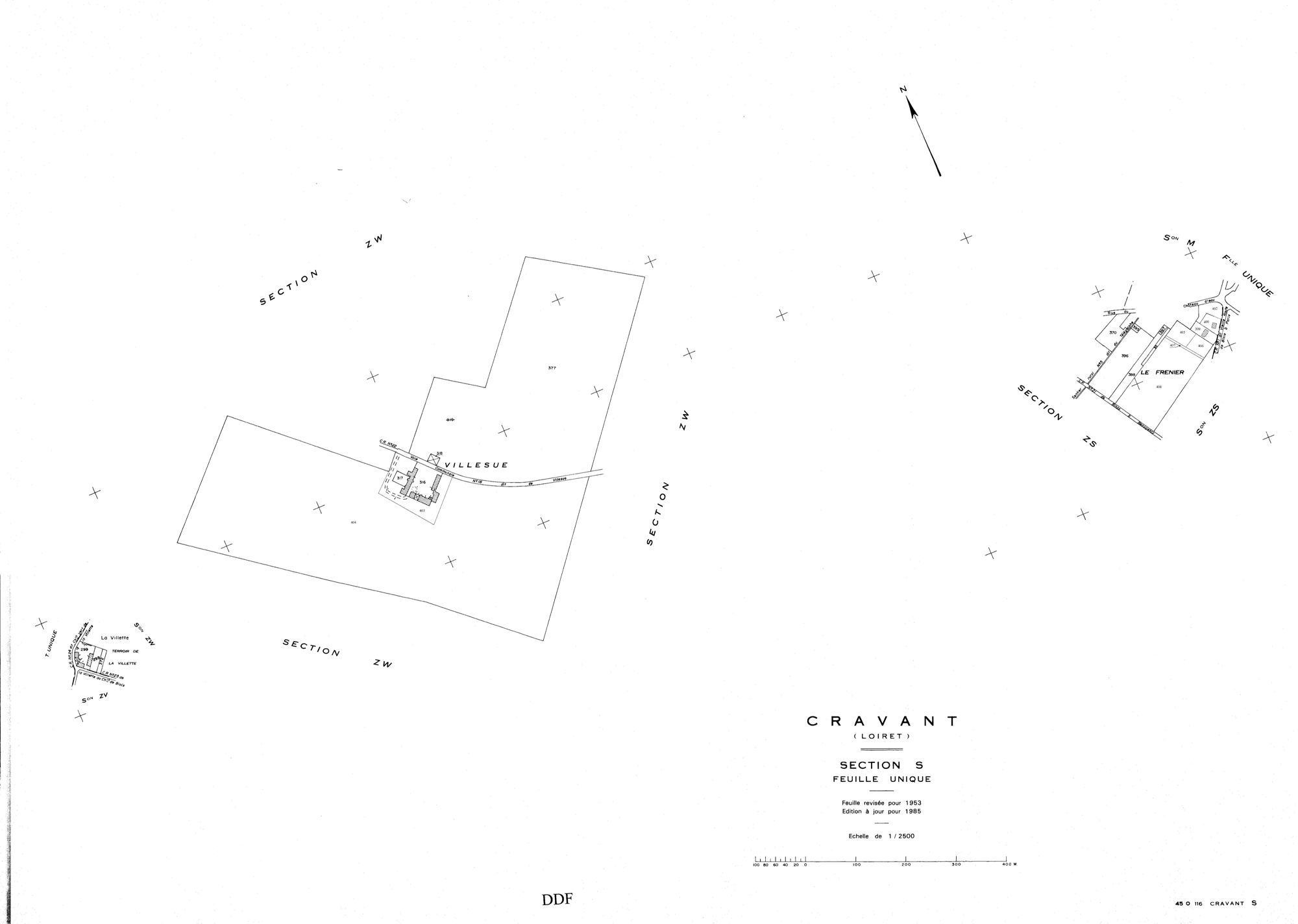 Cravant - Sections