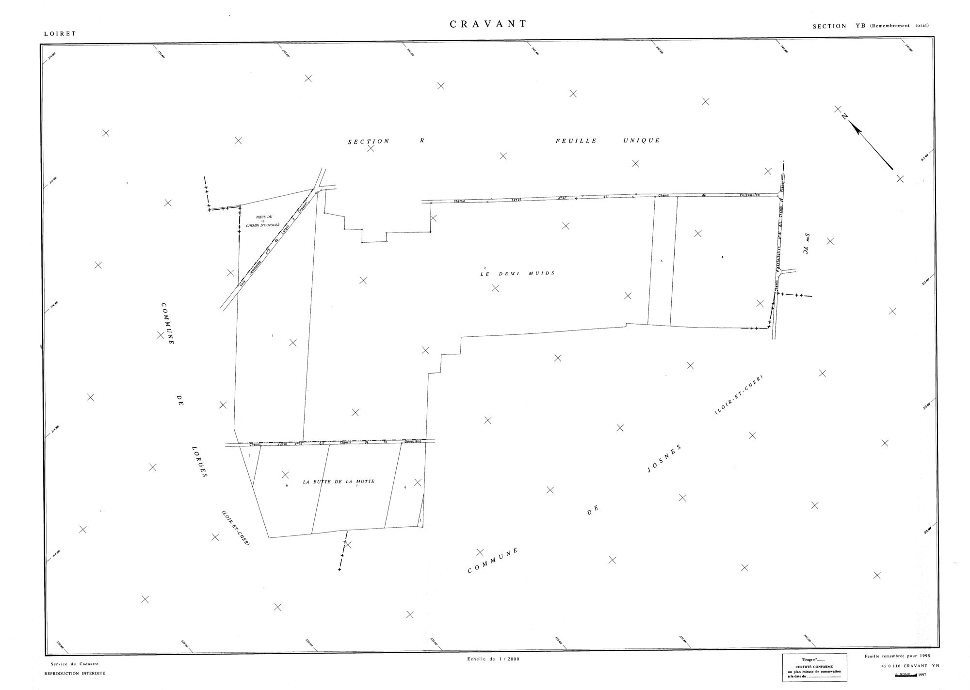 Cravant - Sections