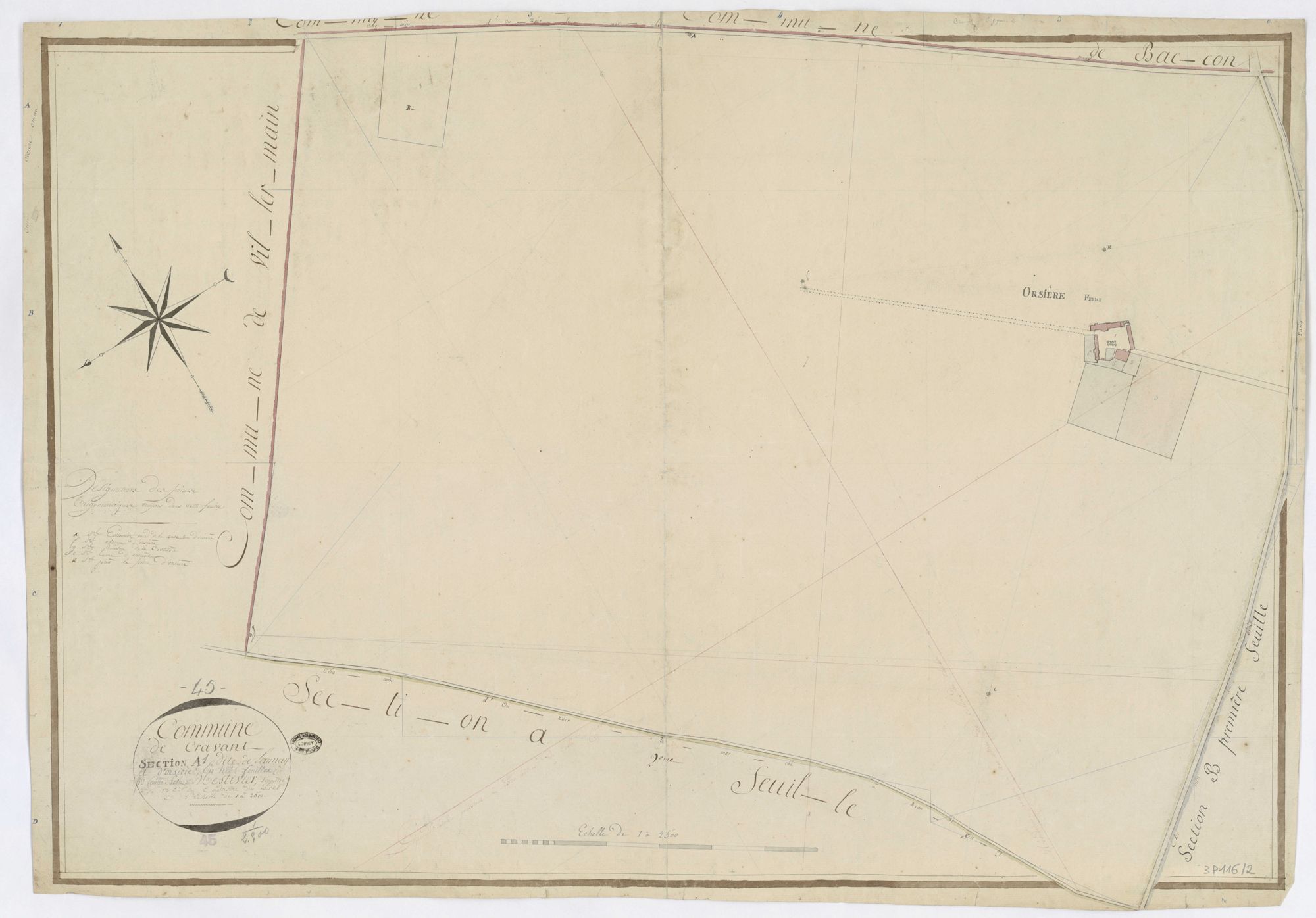 Cravant - Sections